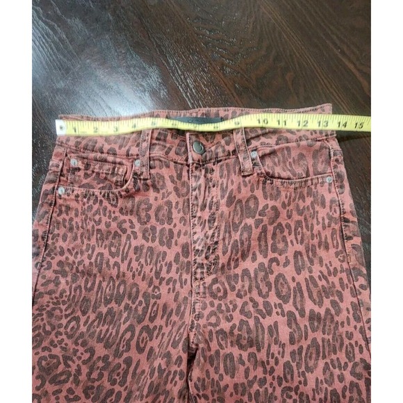 Excellent Joes Size 27 High Rise Skinny Leopard Print Jeans - Picture 3 of 11
